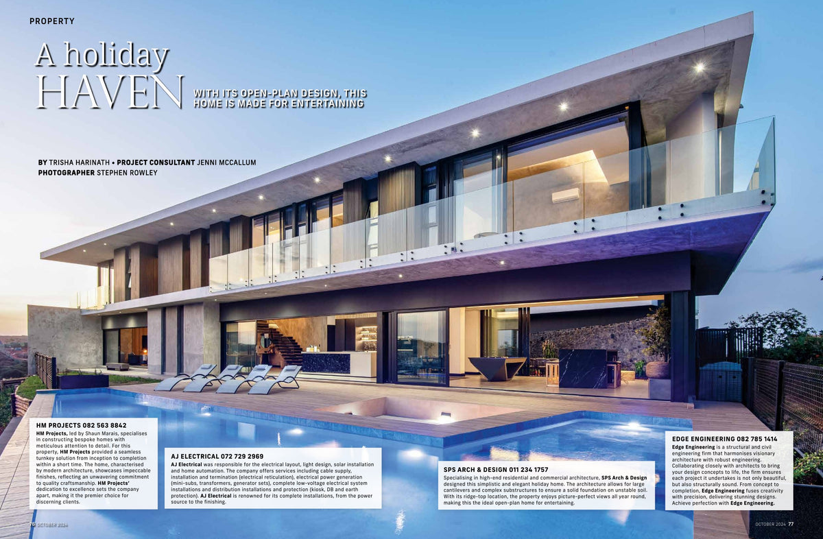 A holiday haven — South African Home Owner, pages 76–77