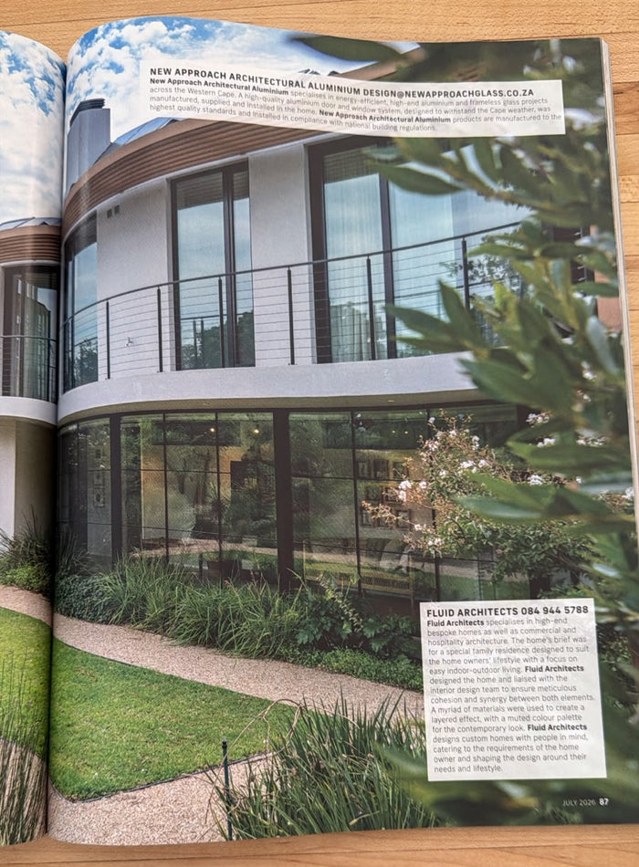 South African Home Owner, July 2026 — Fourth time’s a Charm, article page 87