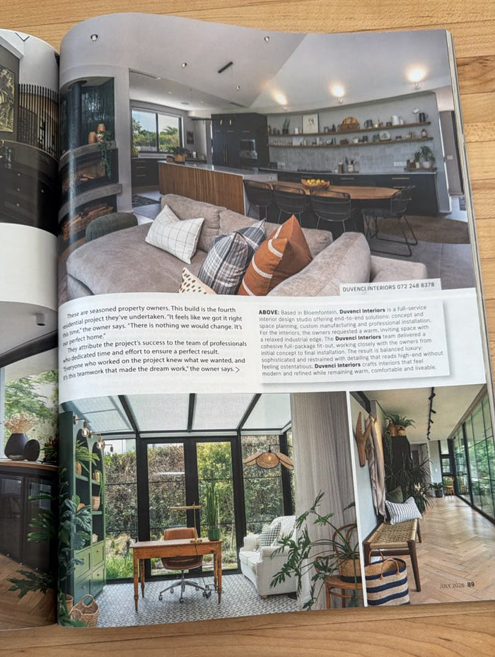 South African Home Owner, July 2026 — Fourth time’s a Charm, article page 89