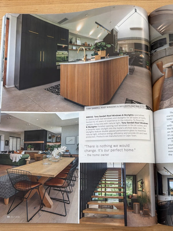 South African Home Owner, July 2026 — Fourth time’s a Charm, article page 90
