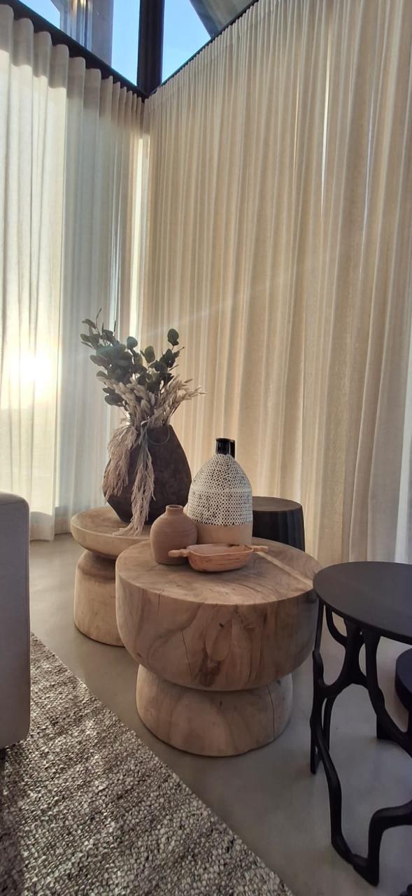 Natural textures and soft light at House RA, Gondwana